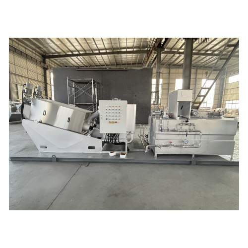 SS316-302+1000-Sludge Dewatering Press All In One Machine