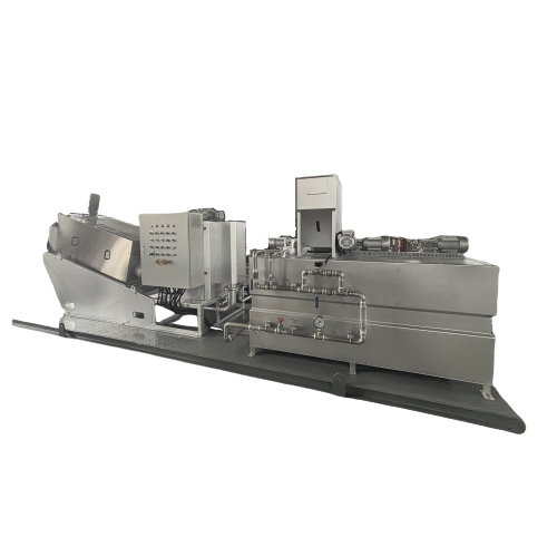SS316-302+1000-Sludge Dewatering Press All In One Machine