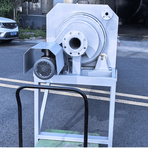 SS316-500*2500-Internally Fed Rotary Drum Screen