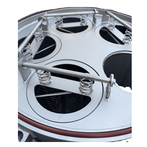 SS316L-4-Bag Filter Housing